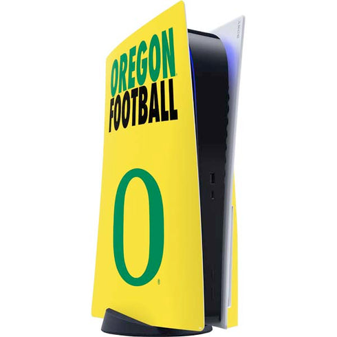 University of Oregon Ducks Football PS5 Console Skin